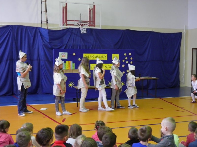 Pasowanie na ucznia klasy I.